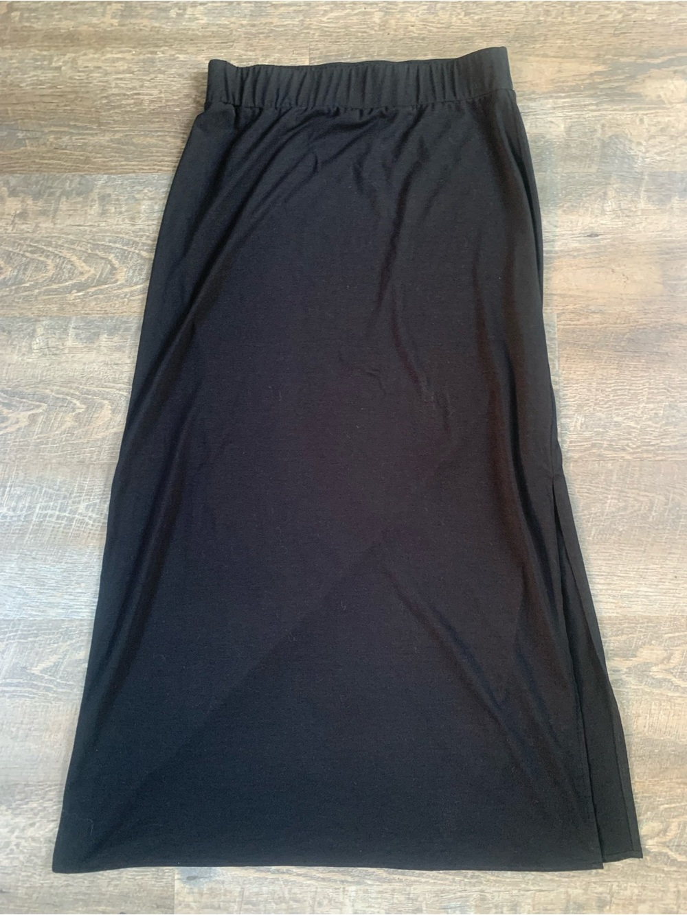 Classic The Limited Black Maxi Skirt with Elastic Waist